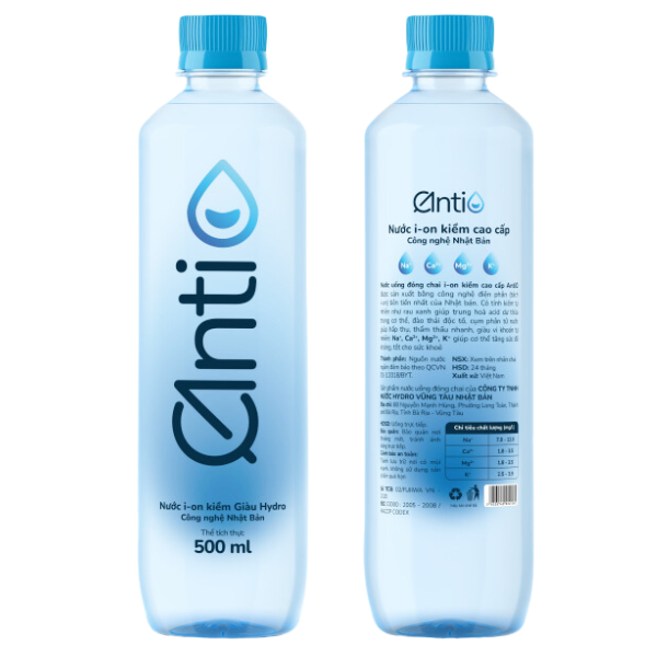 Nước i-on kiềm cao cấp